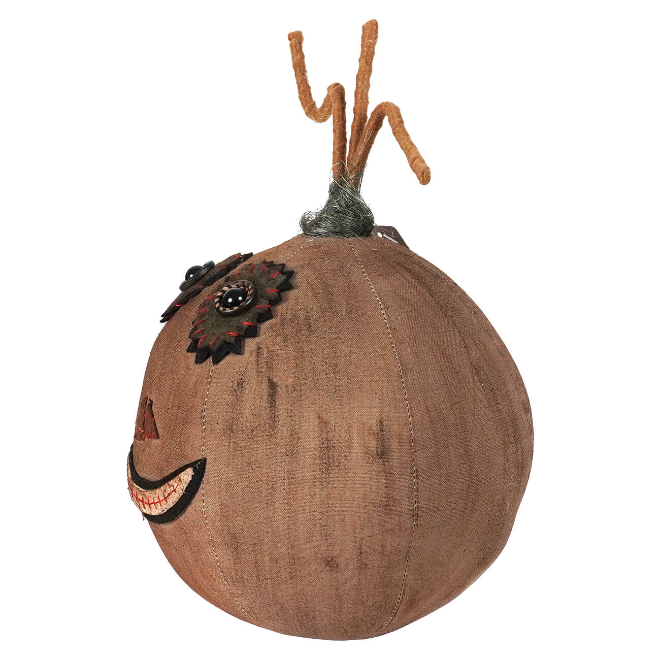 Brown Canvas Rustic Pumpkin