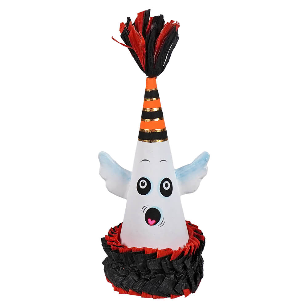 5" Spooky Ghost Mini Cone Party Hat