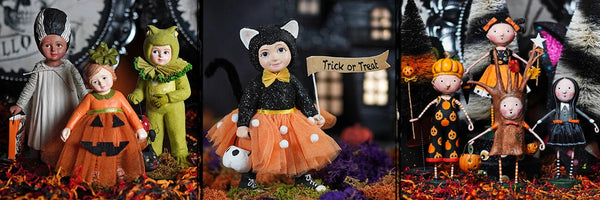Halloween Trick or Treat Children Figures