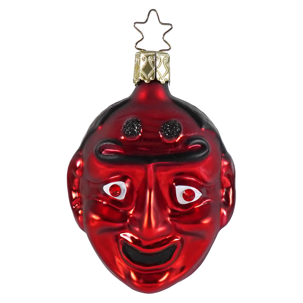 Devil's Head Ornament
