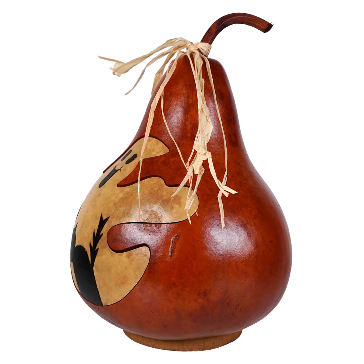 Boo Gourd - Ghost & Black Cat Design