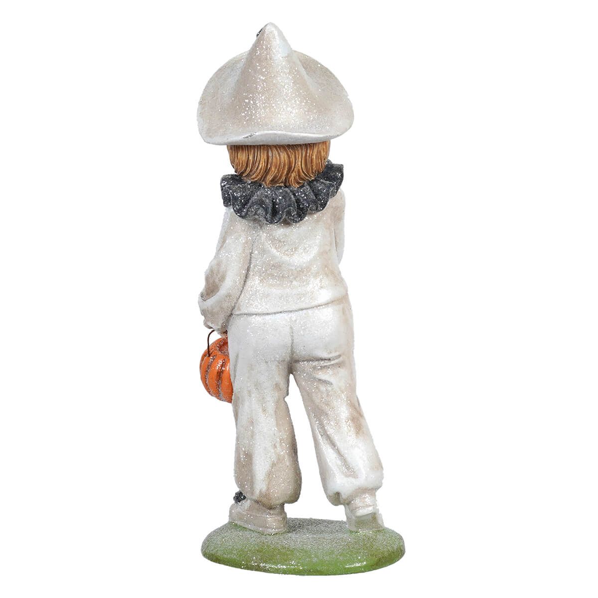 8" Resin Clown Costume Trick-Or-Treater Figurine