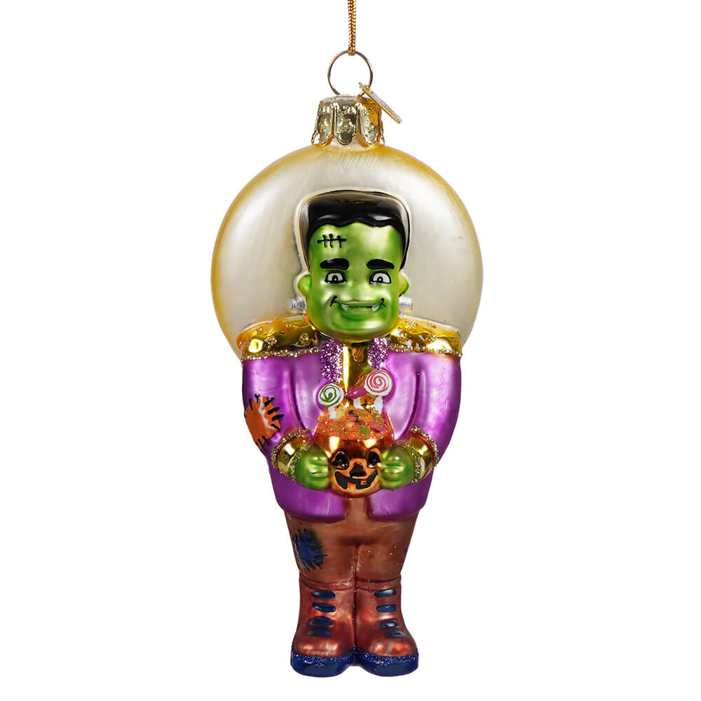 Noble Gems™ Glass Halloween Monster Ornament