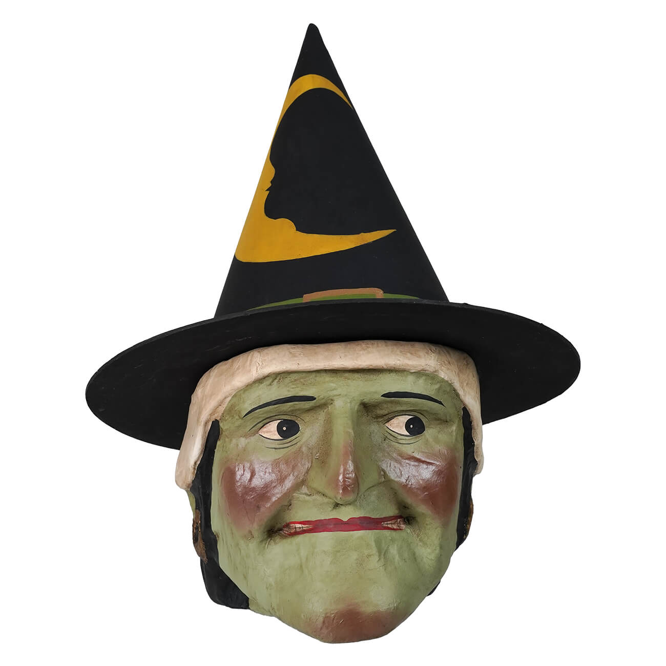 Large Green Faced Witch Candy Bucket