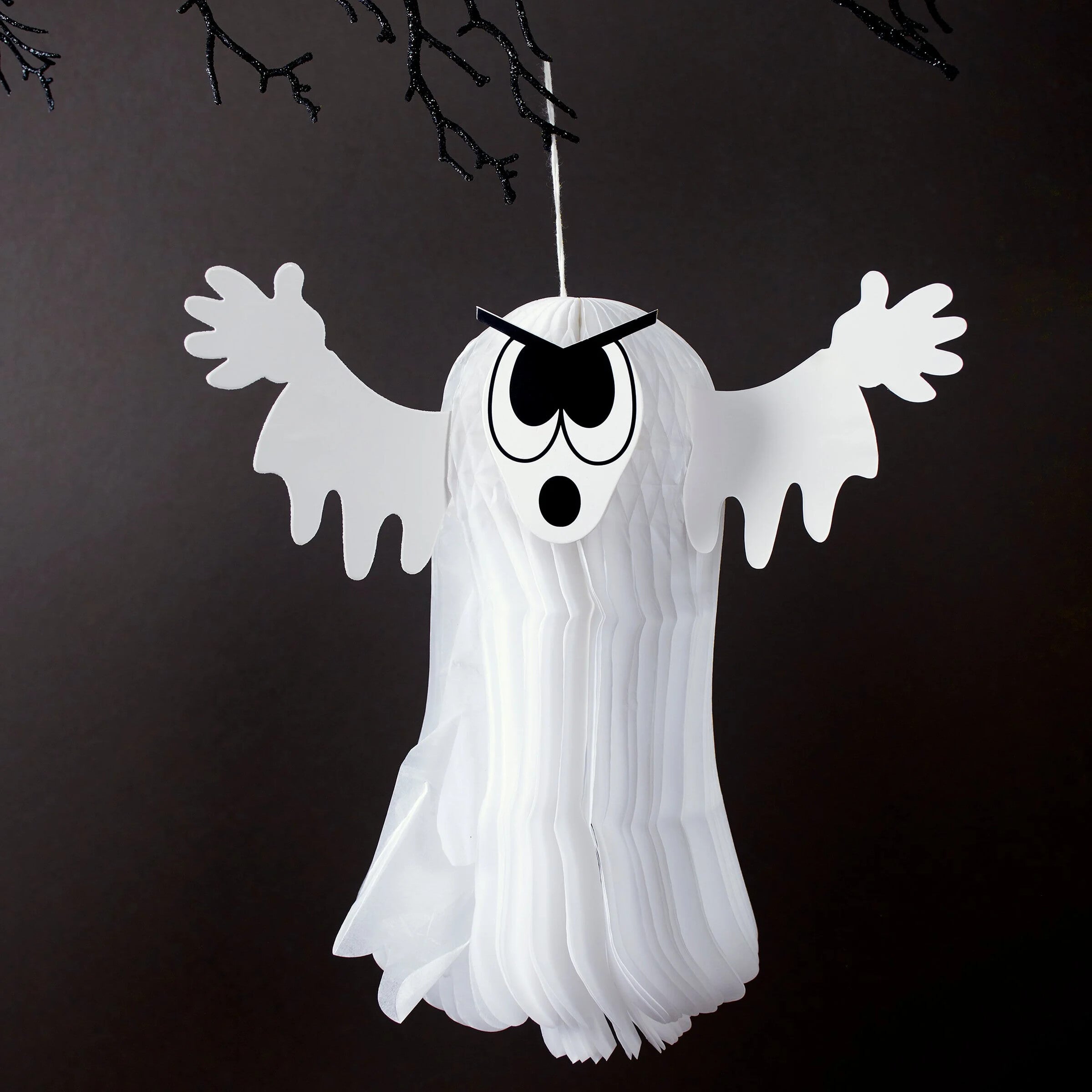 Evil Ghost Accordian Paper Hanging Decoration Set/2