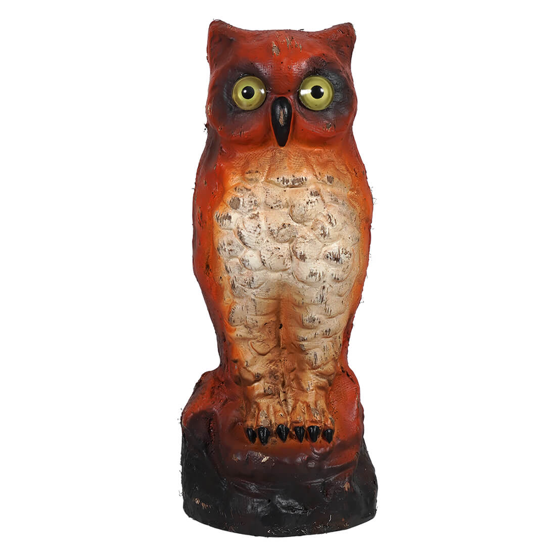 6" Vintage Orange Owl