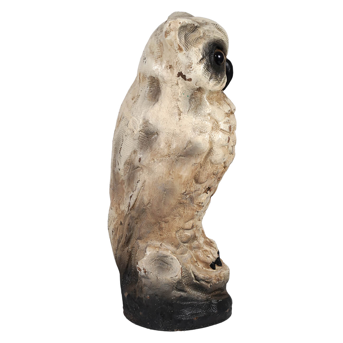10" Vintage White Owl
