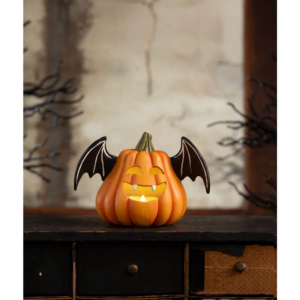 Pumpkin Bat Luminary